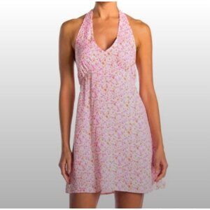 Abound Tamara Daisy Halter‎ Dress Pink S